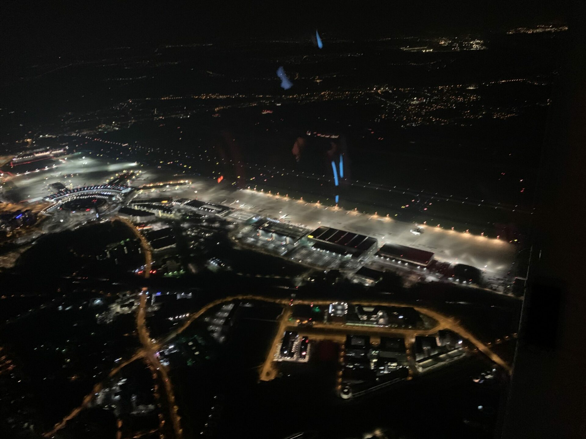 AIRWORK Nachtflug Ausbildung Flughafen Düsseldorf