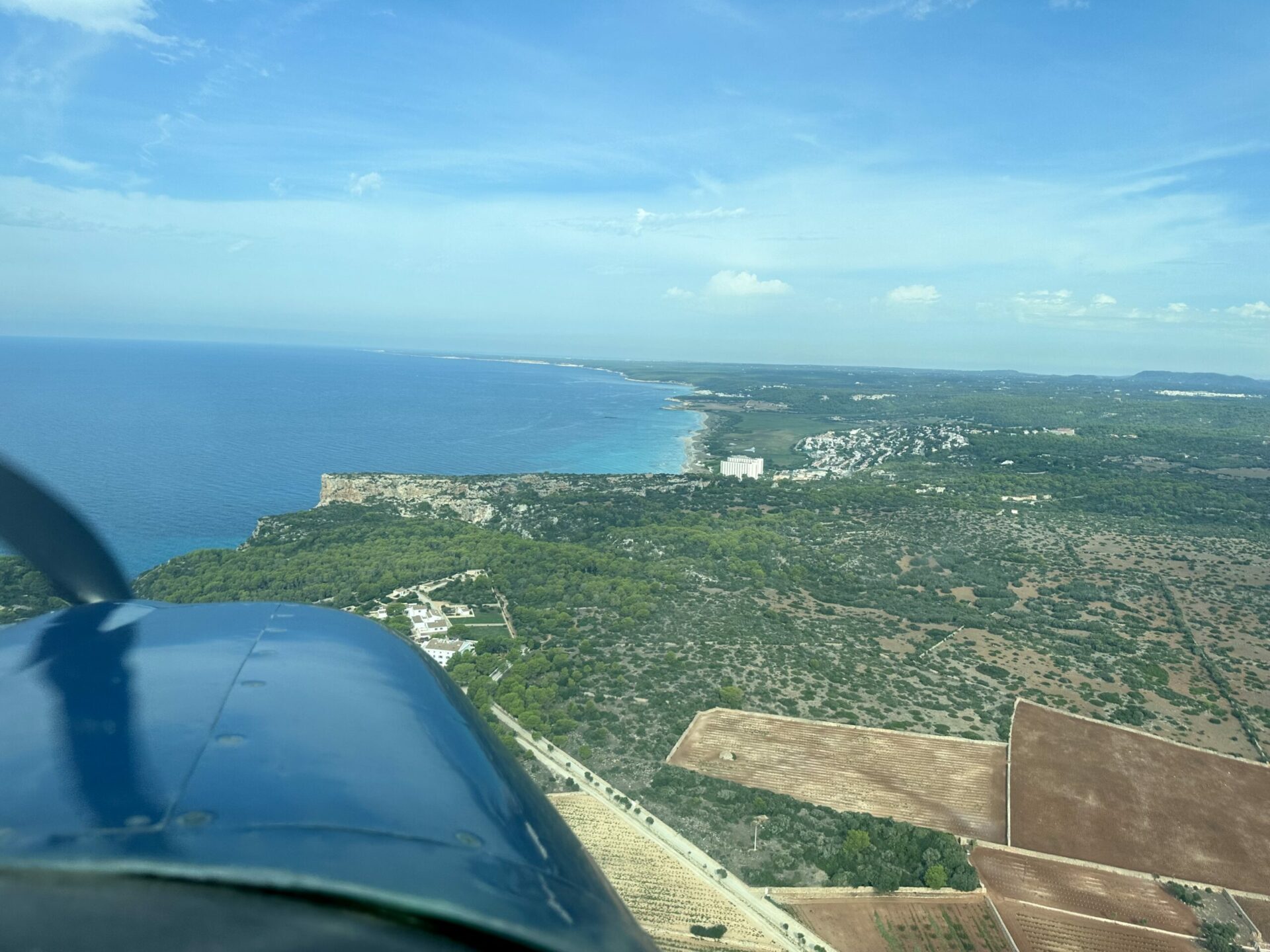Menorca Küstenlinie im Süd-Westen